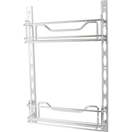 Hardware Resources 3" Wire Door Mounted Tray System DMS3-PC-R